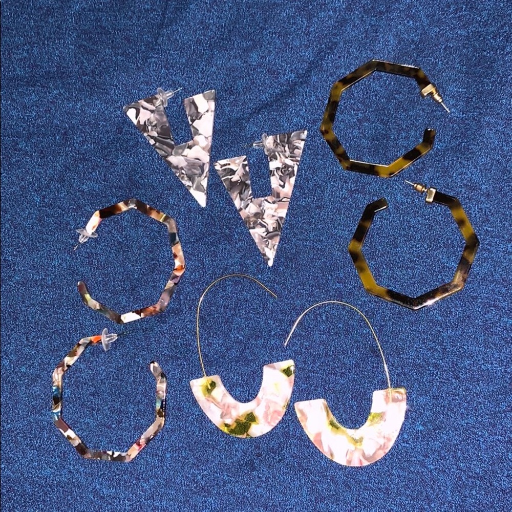 4 pairs of earrings for $20